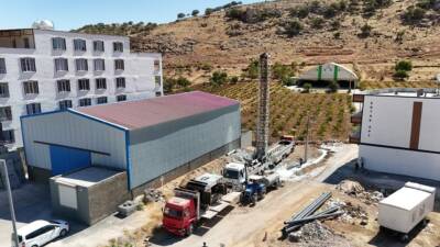 Mardin Büyükşehir Belediyesi Su ve Kanalizasyon İdaresi, Mazıdağı'nda içme suyu