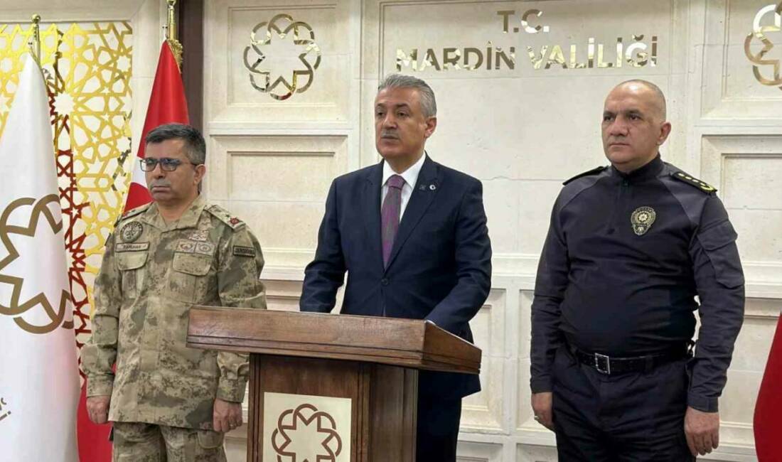 Mardin Valisi Tuncay Akkoyun, il genelinde Kasım ayında terör örgütlerine,