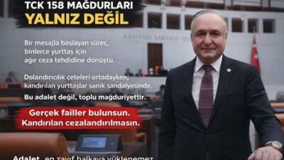 TCK 158 kapsamında yargılanan binlerce vatandaş, kandırıldıkları halde örgütlü dolandırıcılık