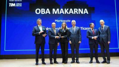 Oba Makarna, Turquality Ödülleri kapsamında "En Çok Ülkeye İhracat Yapan