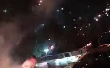 Diyarbakır'ın Kayapınar ilçesinde düğün sonrası atılan havai fişeklerin bir kişinin