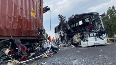 Osmaniye’nin Bahçe ilçesinde sabahın erken saatlerinde meydana gelen feci kazada