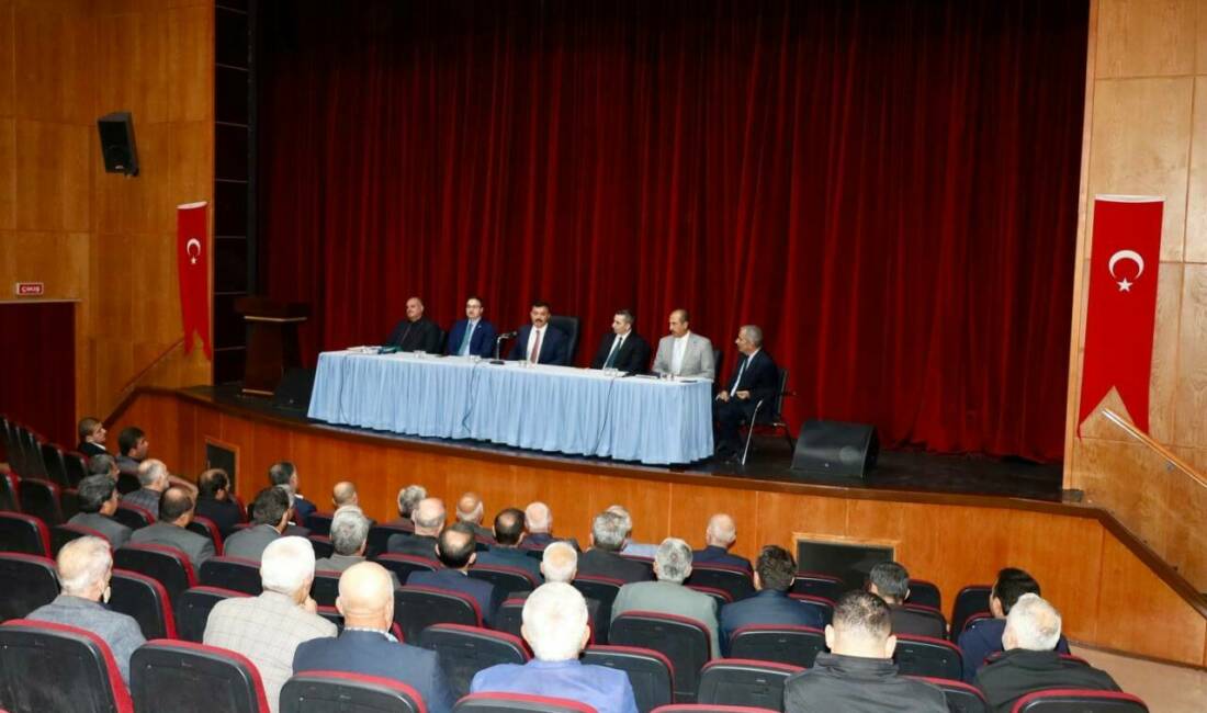 Adıyaman iline bağlı köylerde içme suyu hizmetlerini geliştirmek amacıyla oluşturulan