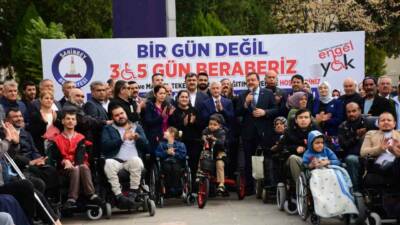 Şahinbey Belediye Başkanı Mehmet Tahmazoğlu, 3 Aralık Dünya Engelliler Günü