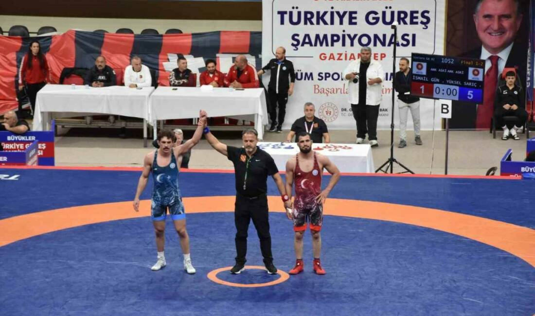 Şahinbey Belediyesi’nin ev sahipliğinde gerçekleşen ve 907 sporcunun katıldığı Büyükler