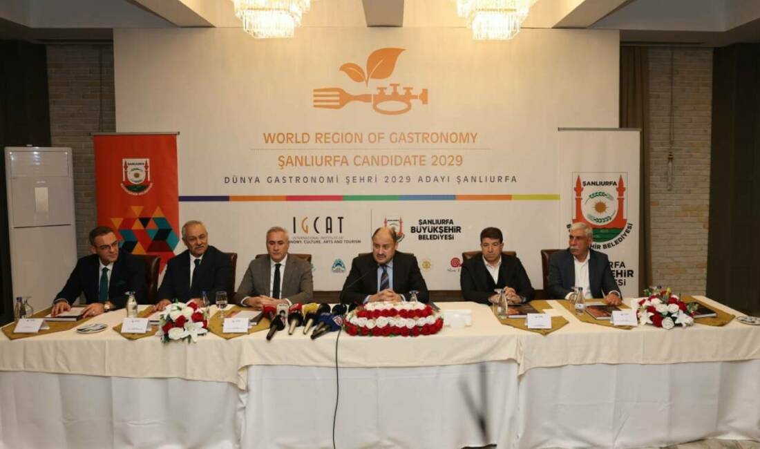 Şanlıurfa, 2029 Dünya Gastronomi Şehri adaylığı için Uluslararası Gastronomi, Kültür,