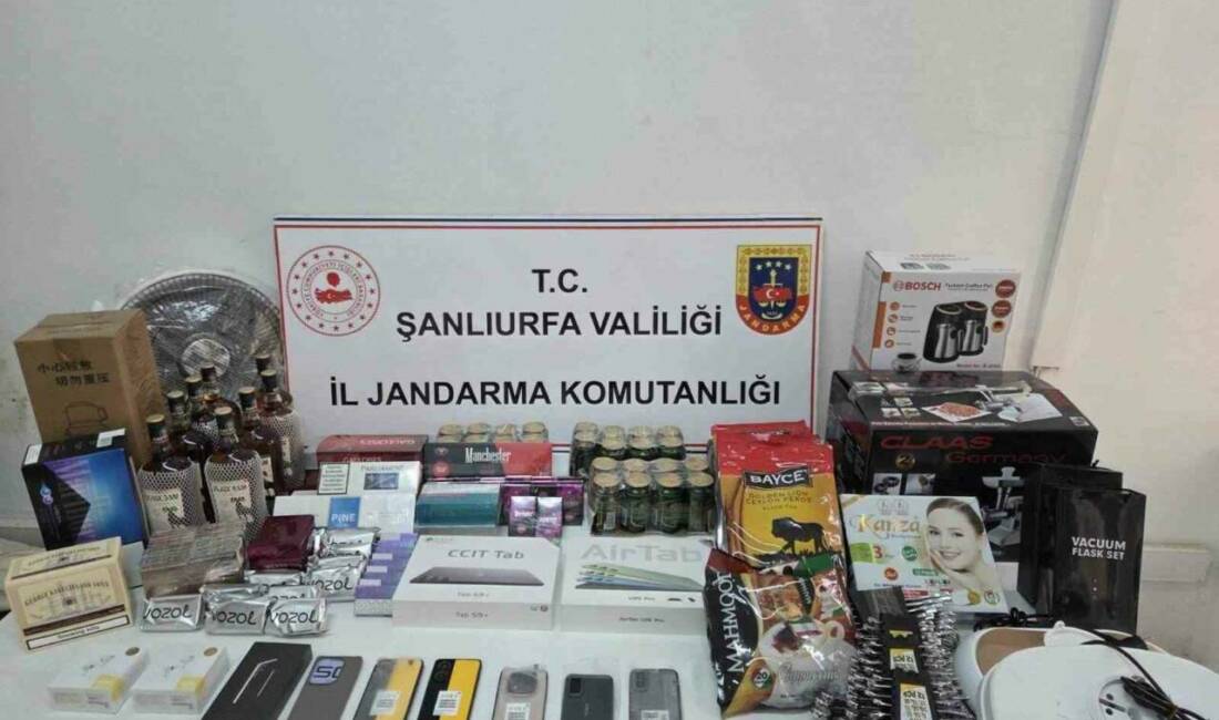 Suruç ilçesinde gerçekleştirilen operasyonda, Şanlıurfa İl Jandarma Komutanlığı ekipleri tarafından