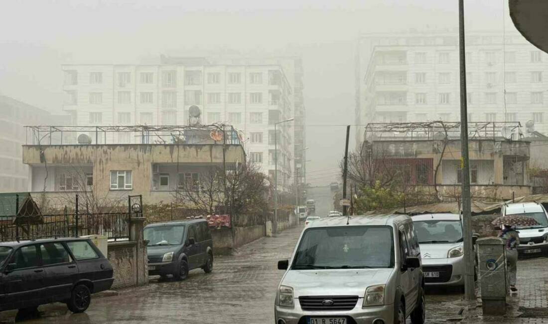 Siirt’te sis ve sağanak yağış etkili oldu Siirt'te sabah saatlerinden itibaren etkili olan sağanak yağış ve sis