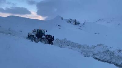 Şırnak'ta kış aylarında kar kalınlığı yer yer 1 metreyi geçiyor.
