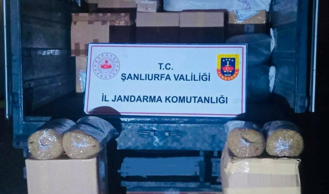 Şanlıurfa İl Jandarma Komutanlığı ekipleri, Siverek ilçesinde düzenledikleri operasyonda, 3