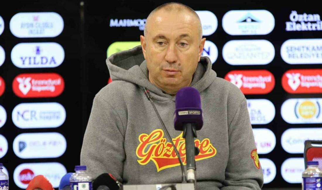 Göztepe Teknik Direktörü Stanimir Stoilov, Gaziantep Futbol Kulübü karşılaşmasında önemli