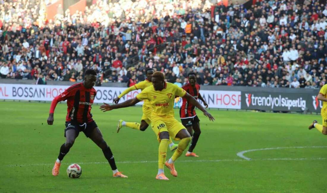 Gaziantep Futbol Kulübü, Trendyol Süper Lig'in 16. haftasında evinde Göztepe'ye