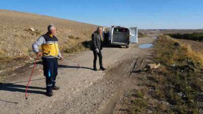 Adıyaman Belediyesi Veteriner İşleri Müdürlüğü ekipleri, 1 yaşındaki yaralı tilkiyi