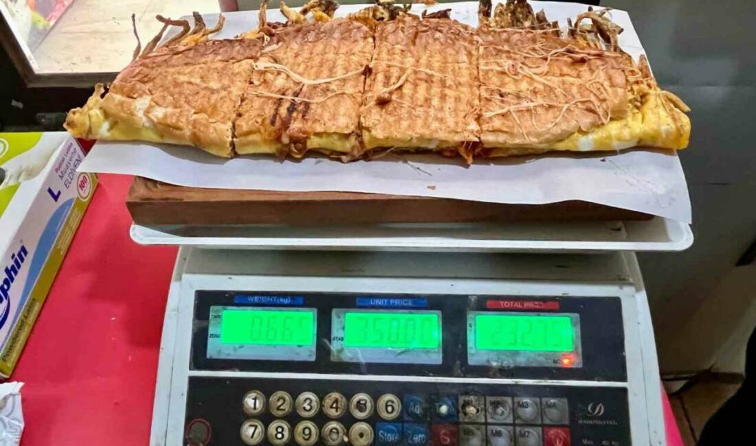 Siirt'te 17 yıl önce tost dükkanı açan Fatih Sarıkaya, 600