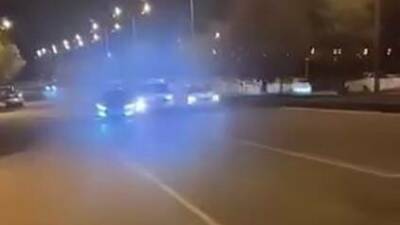 Diyarbakır’da meydana gelen zincirleme kaza, vatandaşlar tarafından saniye saniye kaydedildi.