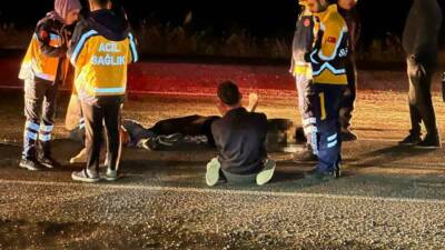 Çınar ilçesinde yaşlı bir adamın otomobilin çarpması sonucu hayatını kaybettiği