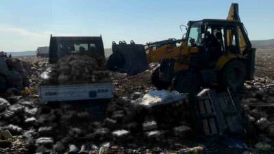 Eyyübiye Belediyesi Zabıta Müdürlüğü, Kadıkendi Mahallesi'ndeki bir işletmenin deposunda gerçekleştirilen