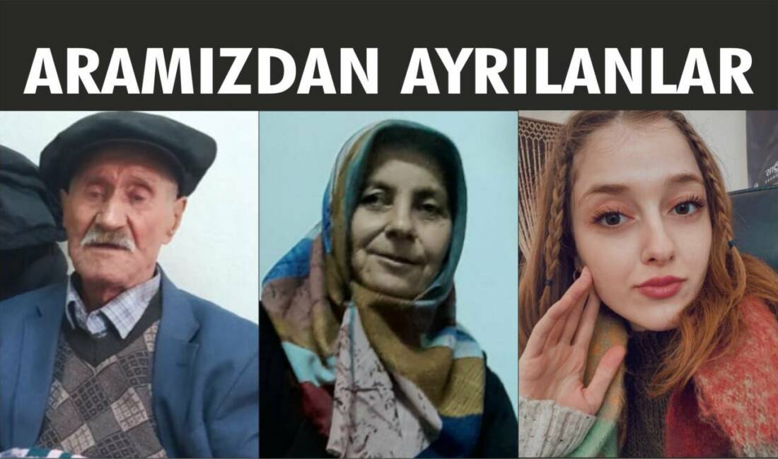 07-08.01.2026 Çarşamba, Perşembe gününe ait Besni’de Vefat Edenler köşesi.