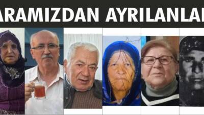 09.01.2026 Cuma gününe ait Besni’de Vefat Edenler köşesi.