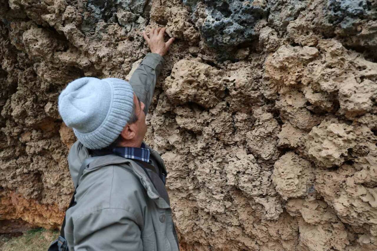 Diyarbakır’ın Kocaköy ilçesinde 1 milyon yıl önce oluşumu tamamlandığı değerlendirilen