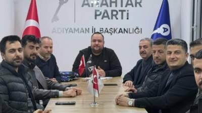 Anahtar Parti Adıyaman İl Başkanı Emircan Ahmet Alsan, il teşkilatının