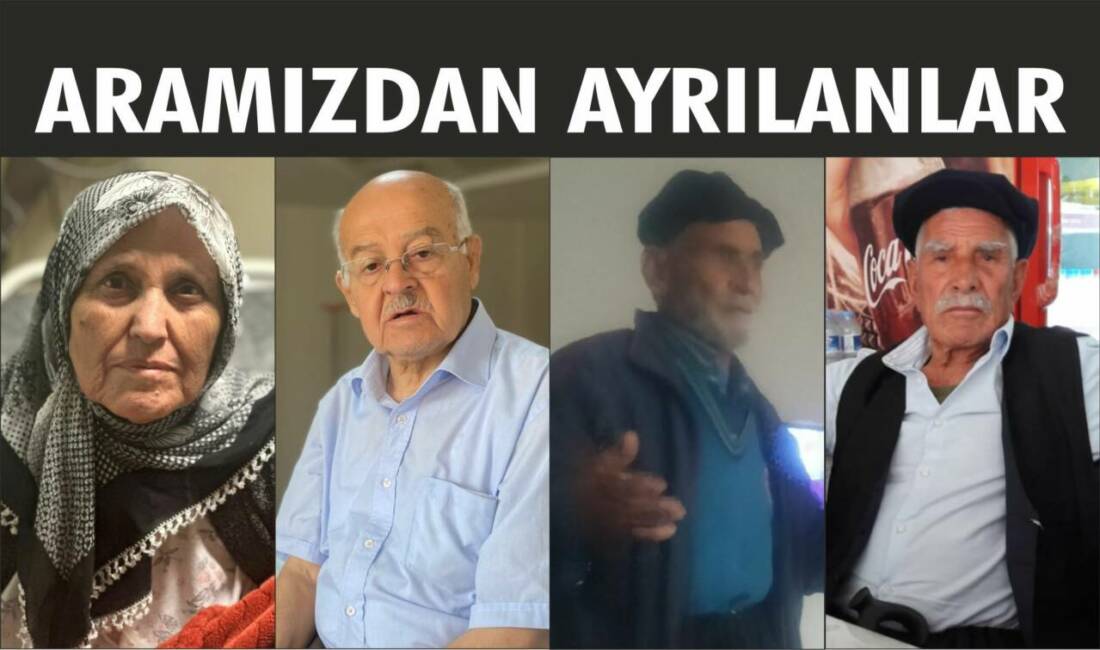 15-16.01.2026 Perşembe, Cuma gününe ait Besni’de Vefat Edenler köşesi.