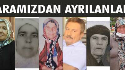 18-20.01.2026 Pazar, Pazartesi, Salı gününe ait Besni’de Vefat Edenler köşesi.