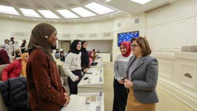 Gaziantep Büyükşehir Belediye Başkanı Fatma Şahin, 60 farklı ülkeden eğitim