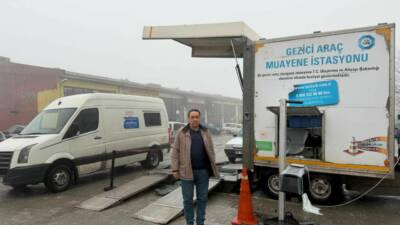 Besni’de haftada iki gün yapılan araç muayenesi nedeniyle araç sahiplerinin