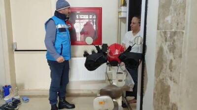 Adıyaman’da etkili olan yoğun kar yağışı ve soğuk hava dalgasıyla