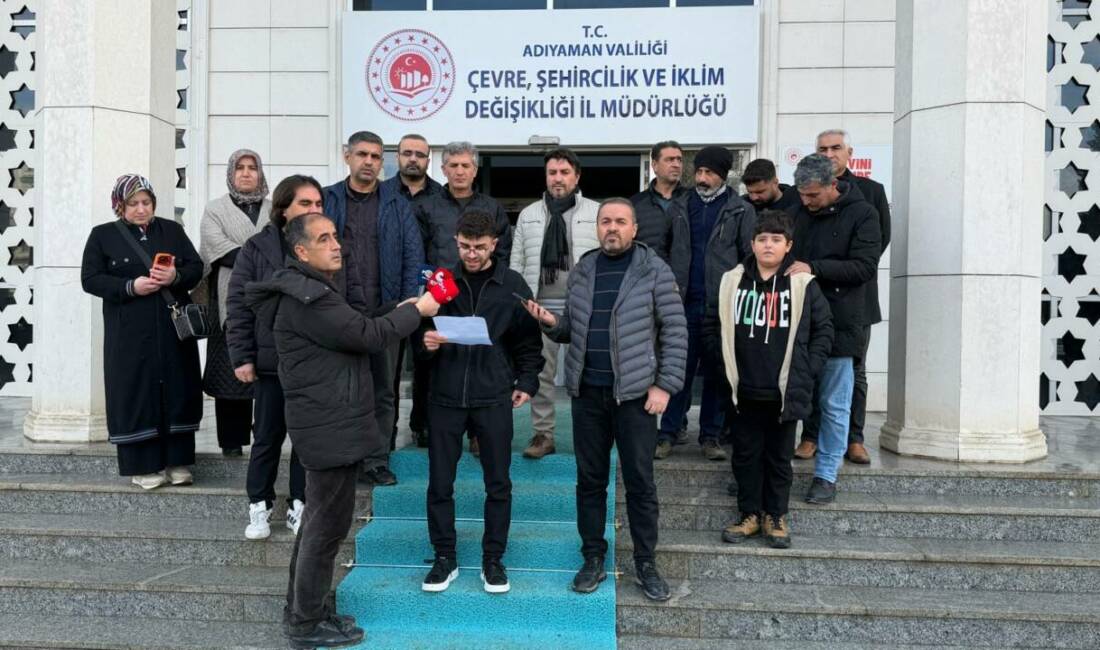 6 Şubat depremlerinden ağır şekilde etkilenen Adıyaman’da, yerinde dönüşüm kapsamında