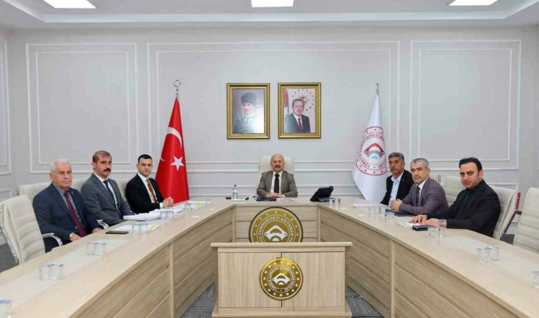 Adıyaman’da köylerin ihtiyaçlarına yönelik hizmetlerin planlandığı ve kırsal kalkınmaya yön