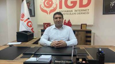 Adıyaman İnternet Gazetecileri Cemiyeti Başkanı Mehmet Cihan Akbilek, yerel internet
