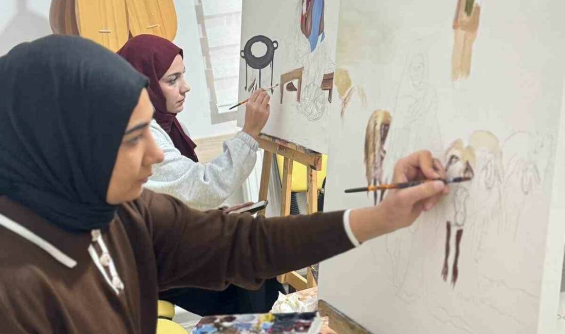 Batman Valiliği bünyesindeki Güneykent Aile Destek Merkezi (ADEM), sunduğu sanat