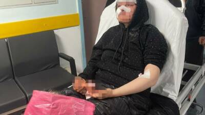 Gaziantep’te boşanmak isteyen karısını adliye önünde darp eden koca, sevk