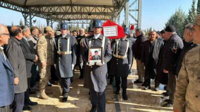 Adıyaman’da, buzlu yolda yaklaşık 1 hafta önce ayağının kayması sonucu