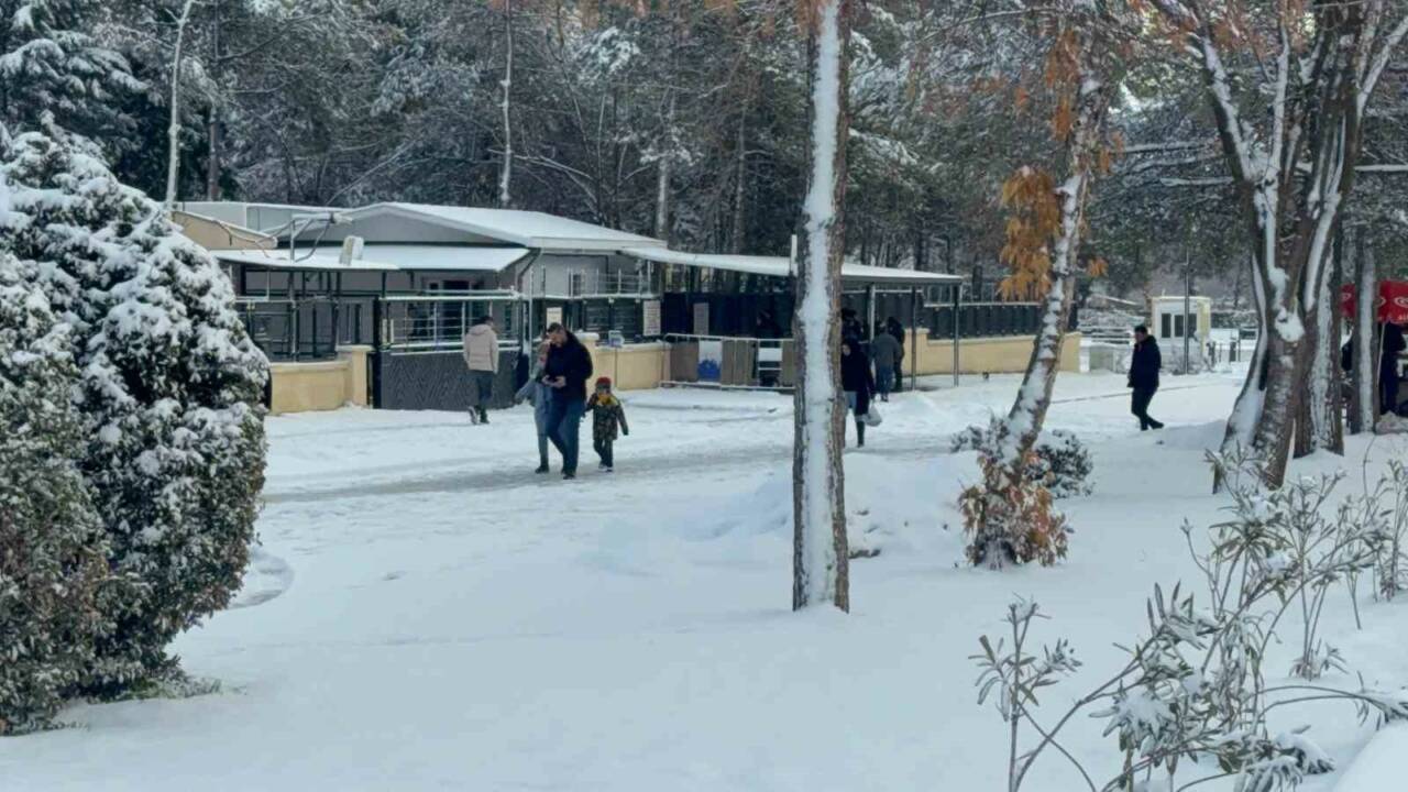 Diyarbakır’da son iki gündür aralıklarla etkili olan kar hayatı durma