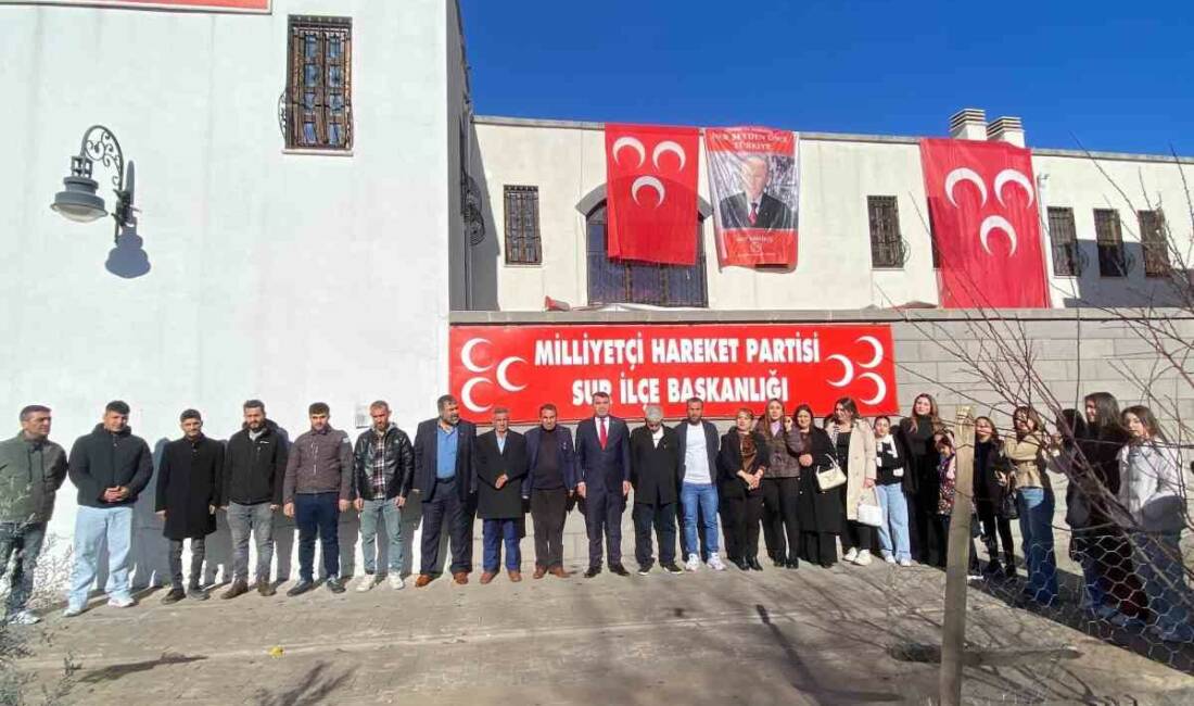 Diyarbakır’da Milliyetçi Hareket Partisi Sur İlçe Başkanlığı, "Terörsüz Türkiye"ye tam