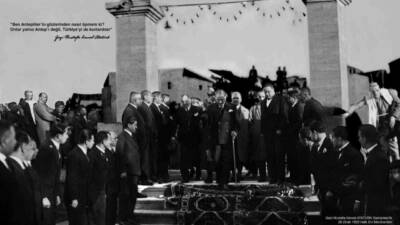 Büyük Önder Gazi Mustafa Kemal Atatürk’ün 26 Ocak 1933 tarihindeki