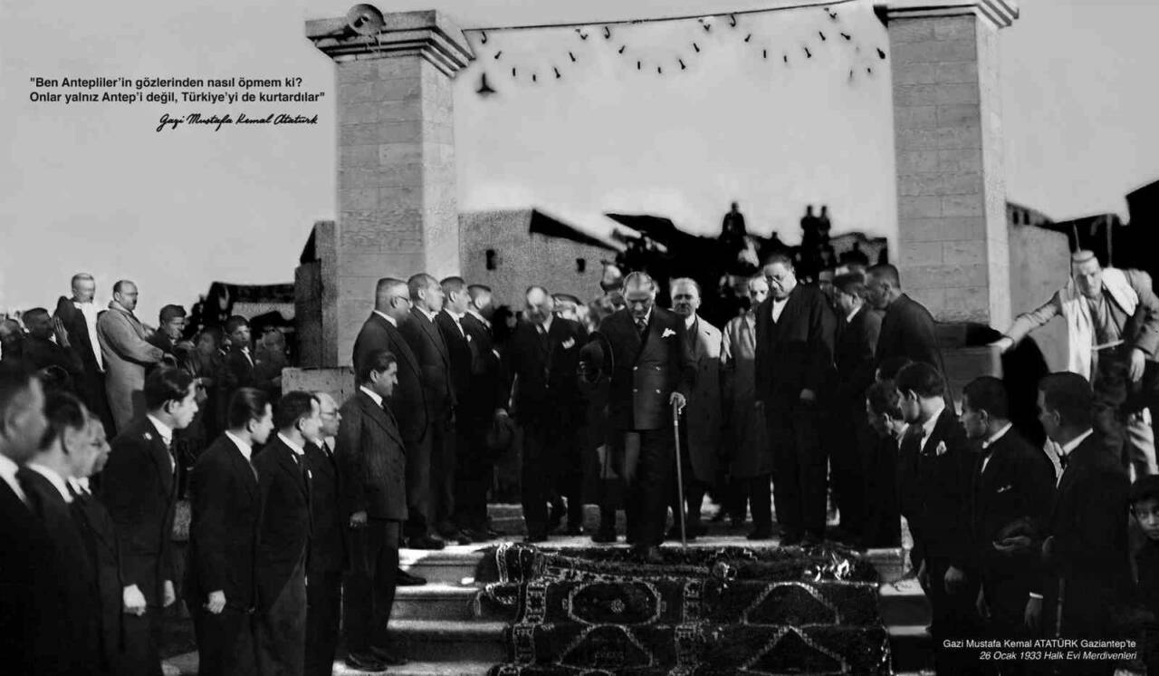 Büyük Önder Gazi Mustafa Kemal Atatürk’ün 26 Ocak 1933 tarihindeki