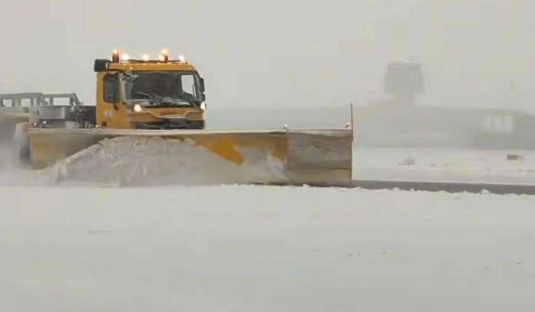 Gaziantep’te etkili olan yoğun kar yağışı nedeniyle iptal edilen uçuşlar,