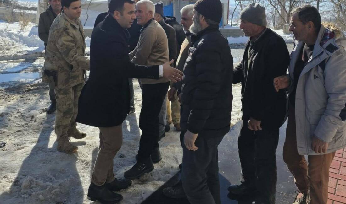 Adıyaman’ın Gölbaşı Kaymakamı Kadir Algın, Harmanlı Belde Belediye Başkanı Ali