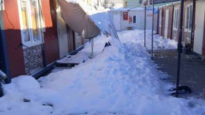 Adıyaman’ın Gölbaşı ilçesinde iki gün boyunca etkisini sürdüren yoğun kar