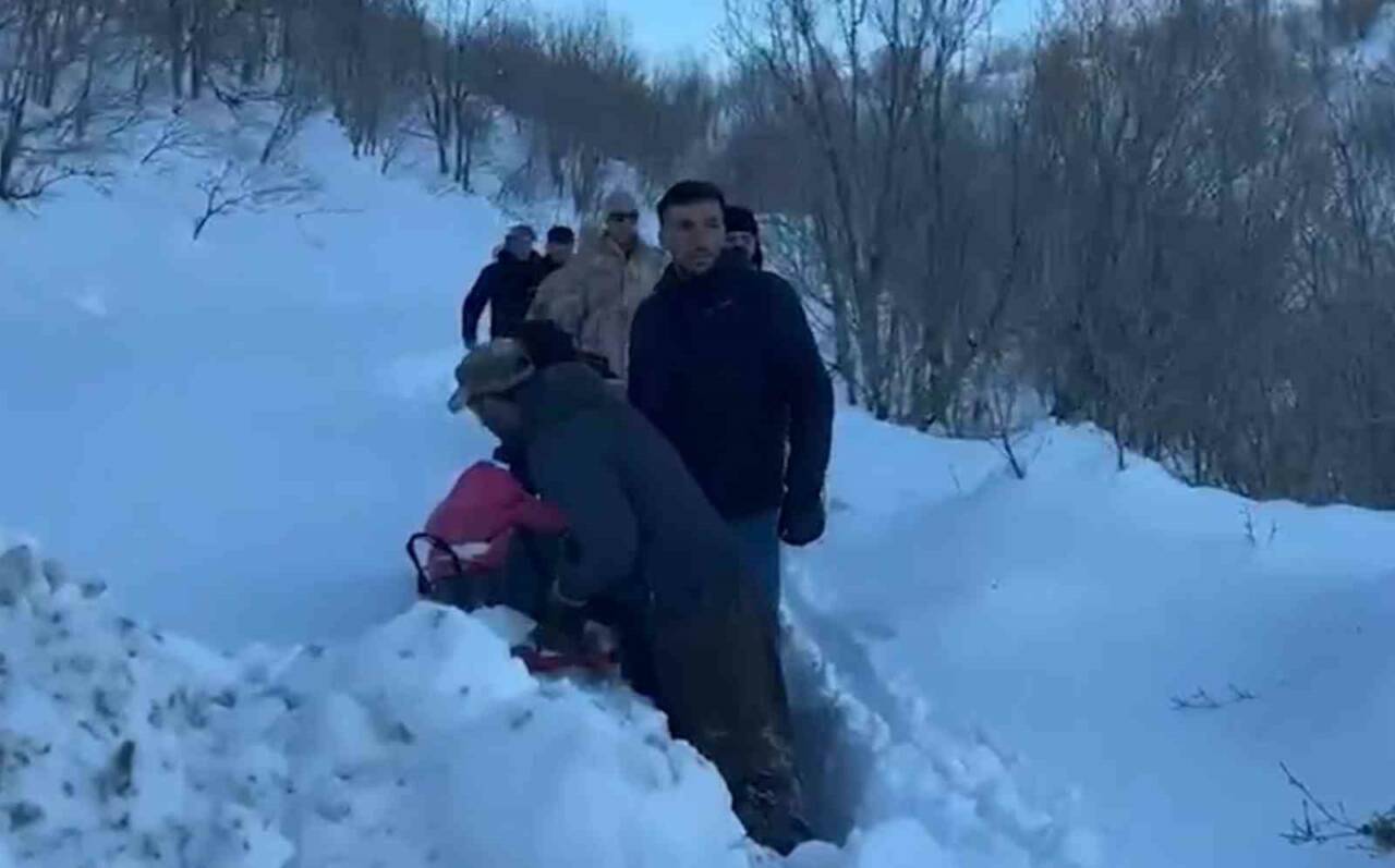 Avrupa’ya gitmek için Kuzey Irak’ın Süleymaniye kentinden yola çıkan şahsın,