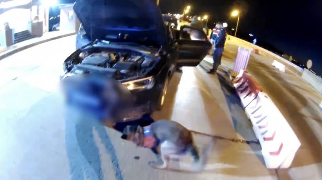 İstanbul’dan Gaziantep’e uyuşturucu sevkiyatı yapan şahıs jandarma ekiplerince kent girişinde