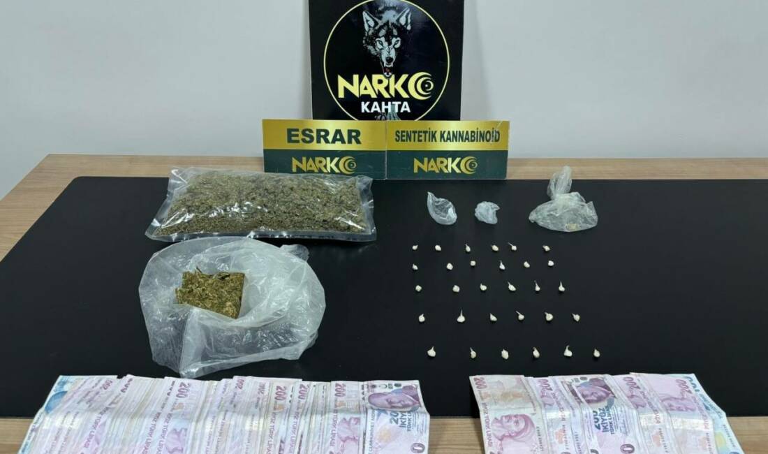 Adıyaman’ın Kahta İlçesinde yapılan uyuşturucu operasyonlarında 7 şüpheli şahıs yakalanarak