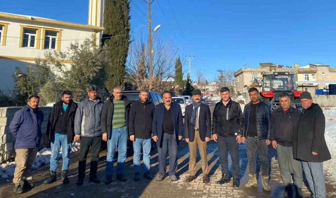 Besni Kaymakamı Ahmet Oğuz Aslan, ilçe merkezine bağlı Atmalı Köyü’nü