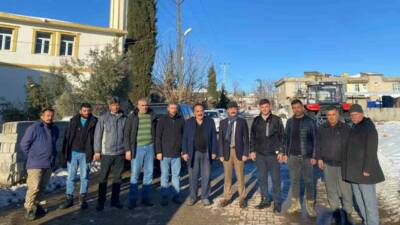 Besni Kaymakamı Ahmet Oğuz Aslan, ilçe merkezine bağlı Atmalı Köyü’nü