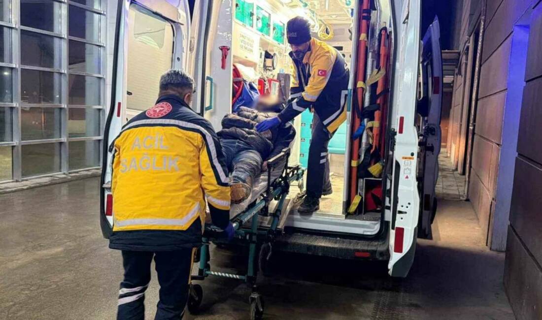 Adıyaman’da, sokak ortasında fenalık geçiren madde bağımlısı olduğu iddia edilen