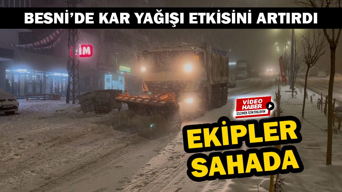 Dün Adıyaman Valiliği tarafından Adıyaman ve çevrelerinde kar yağışı uyarısı